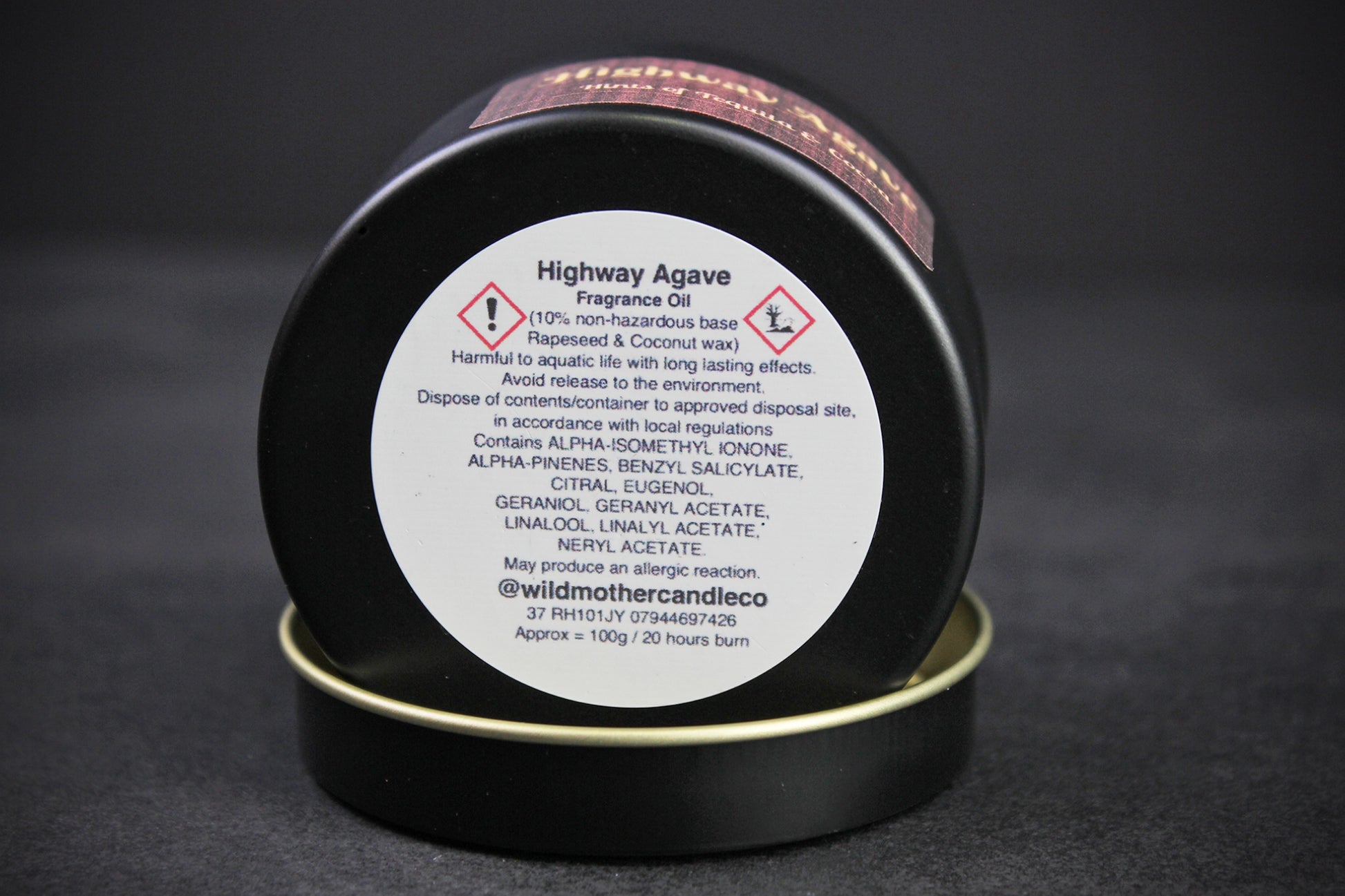 Highway Agave : Scented candle