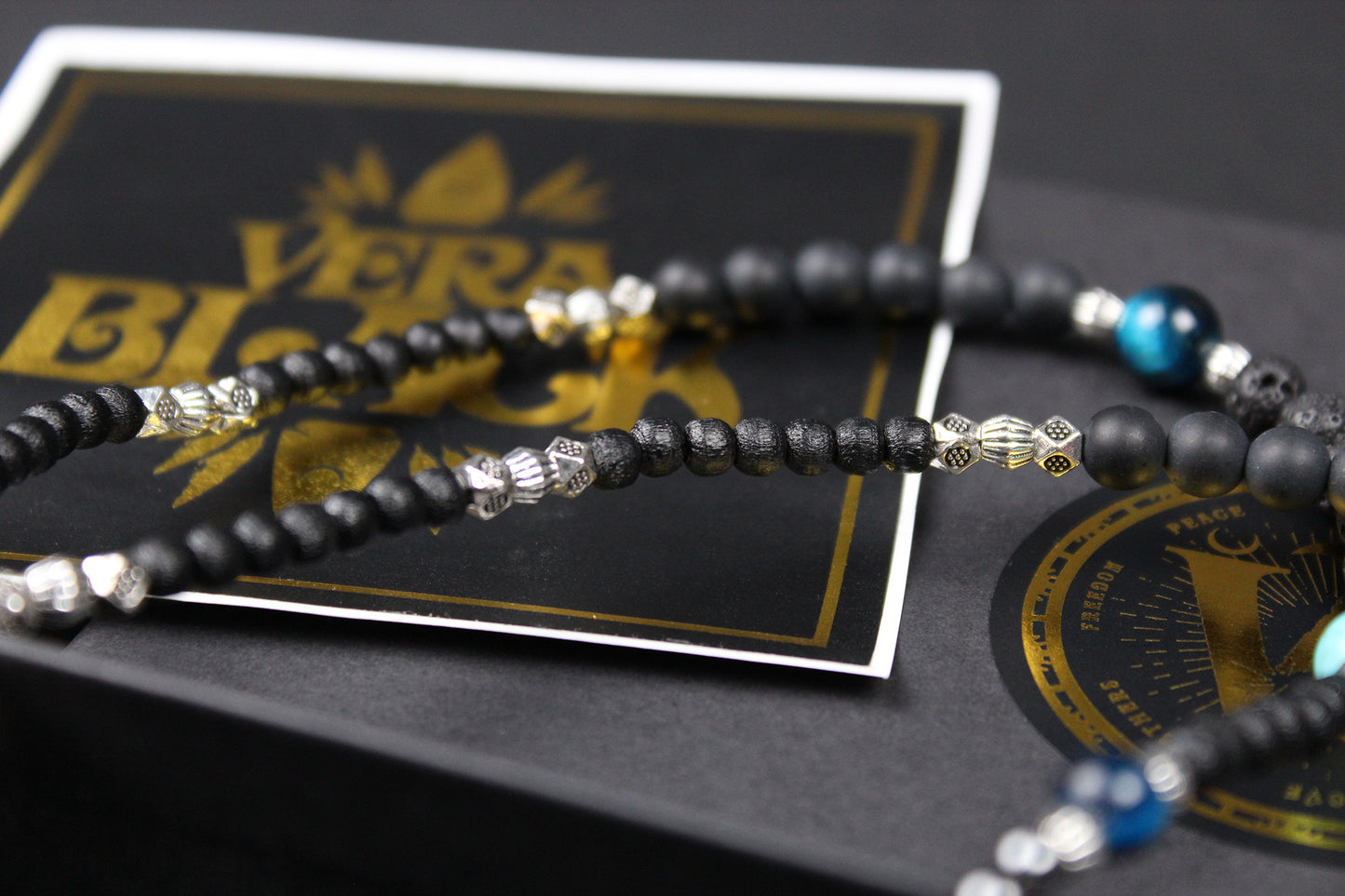 The Kraken Necklace : Short Unisex Necklace with intricate beading and an octopus pendant