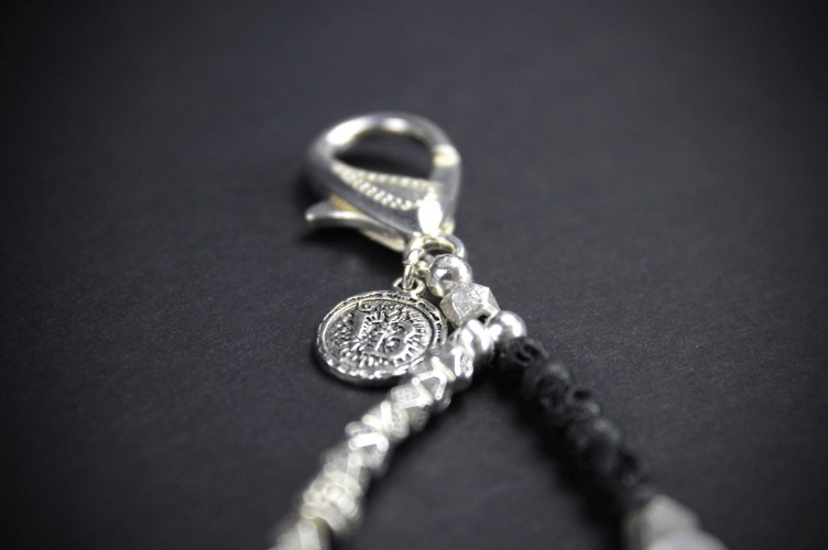 The Silver Hawk Trouser Chain - for pants trousers jeans pirate rock n roll style unisex for men and women biker fashion