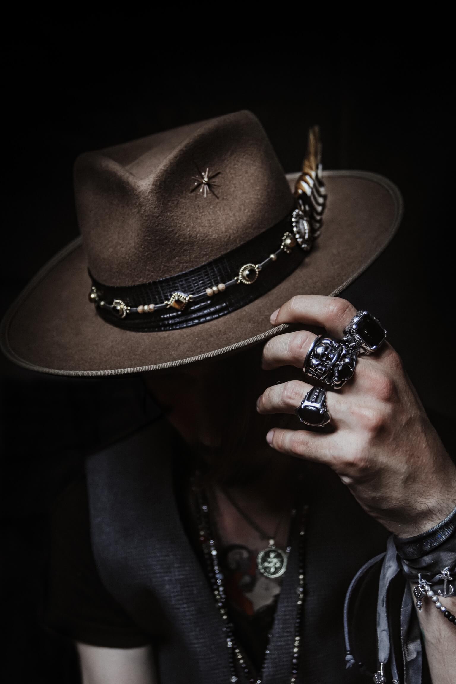 The Lone Rider Fedora – Vera Black - Main Image