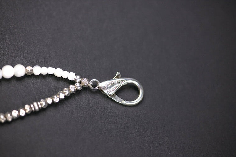 Grey Smoke Keychain