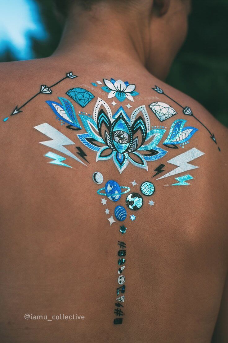 Iamu Collective Flash Tattoos - Tigerlily