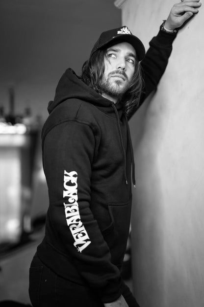 Men's Vera Black Hoodie