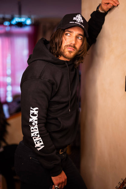 Men's Vera Black Hoodie