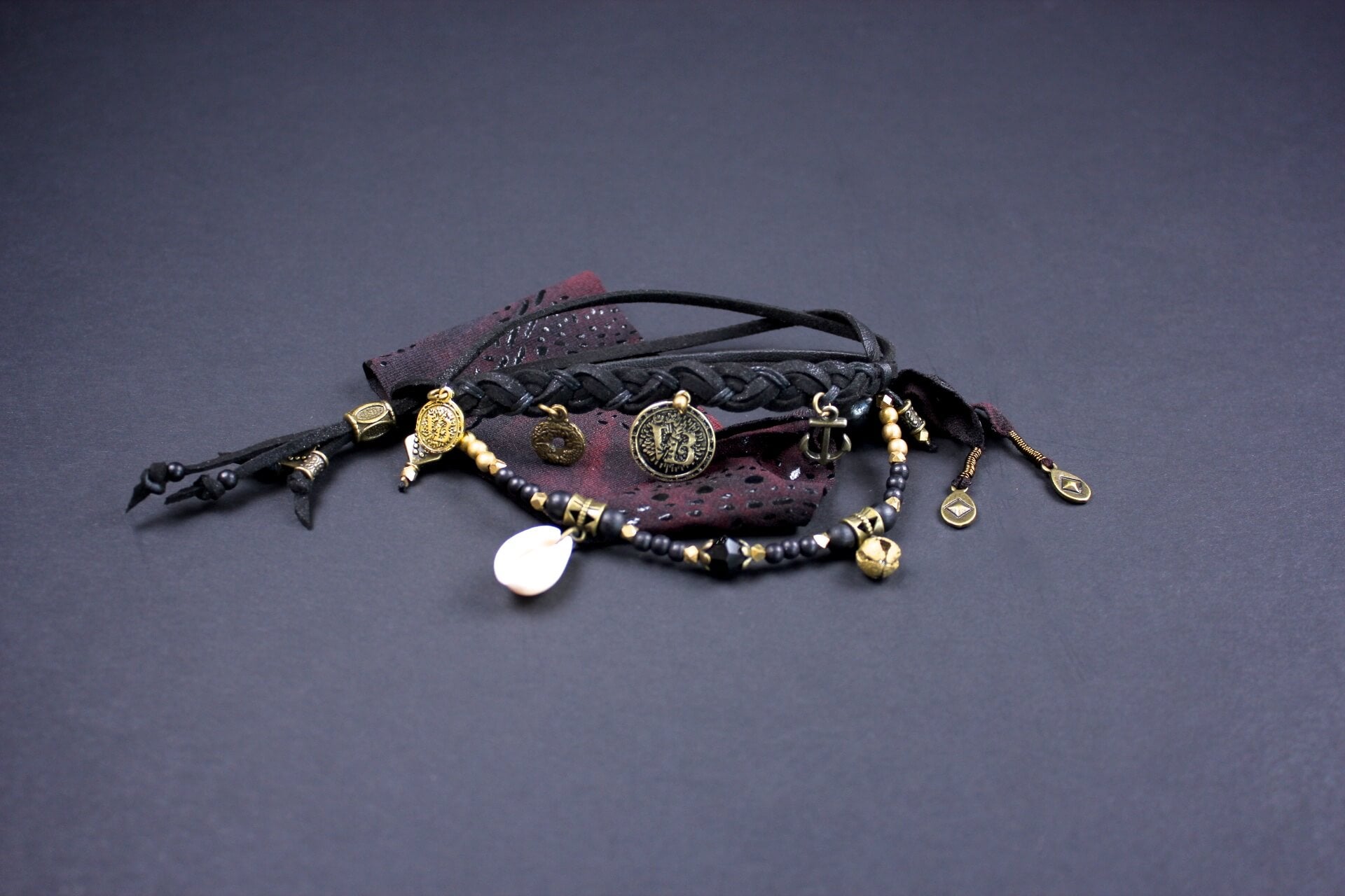 Crescent Moon Bracelet Set