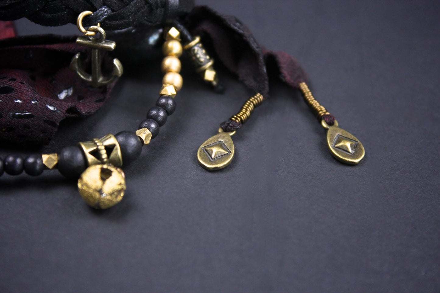 Crescent Moon Bracelet Set