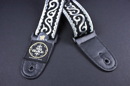 Vera Black Guitar Strap