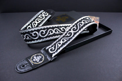 Vera Black Guitar Strap