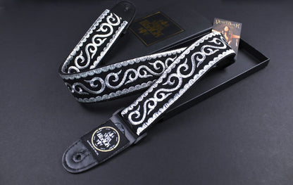 Vera Black Guitar Strap