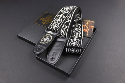 Vera Black Guitar Strap