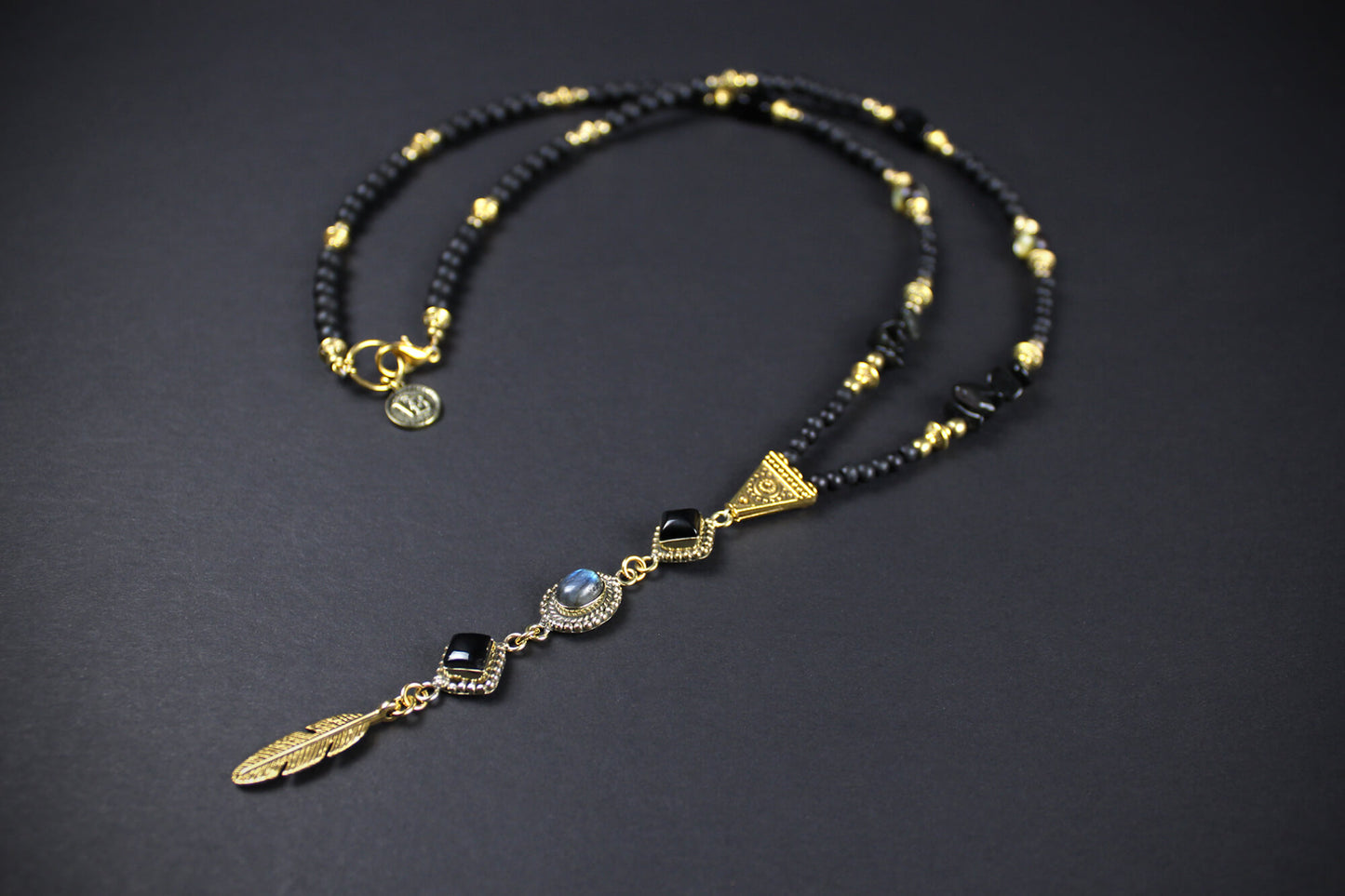 Eternal Nights Black Onyx Necklace