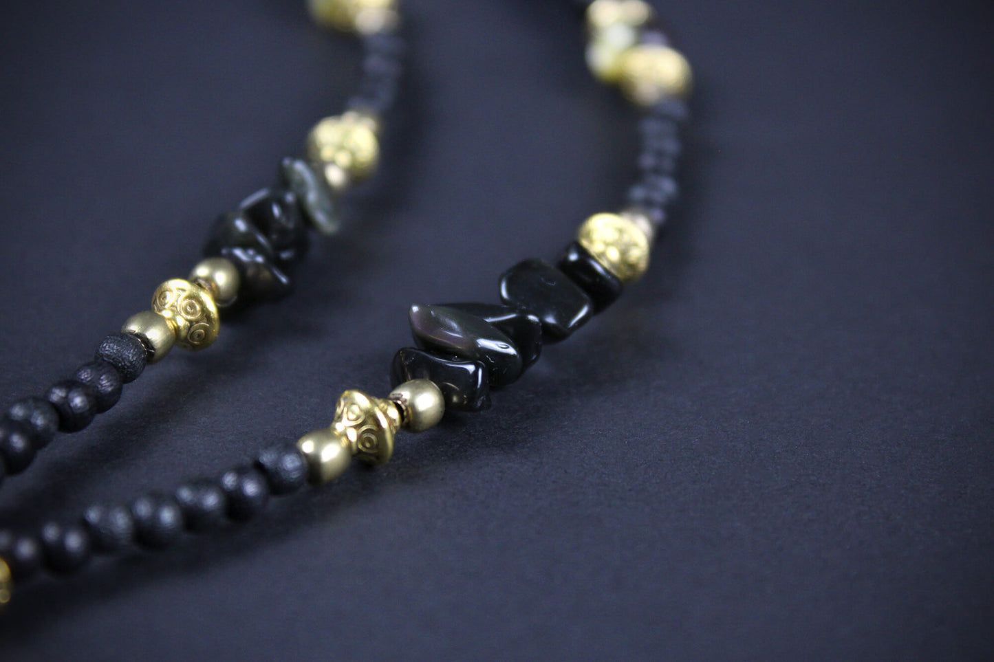 Eternal Nights Black Onyx Necklace