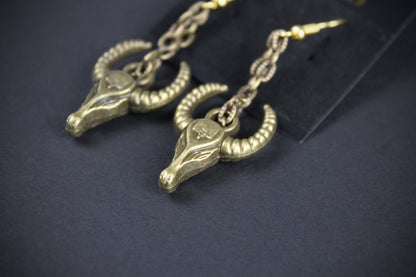 Bronze Resheph Earrings