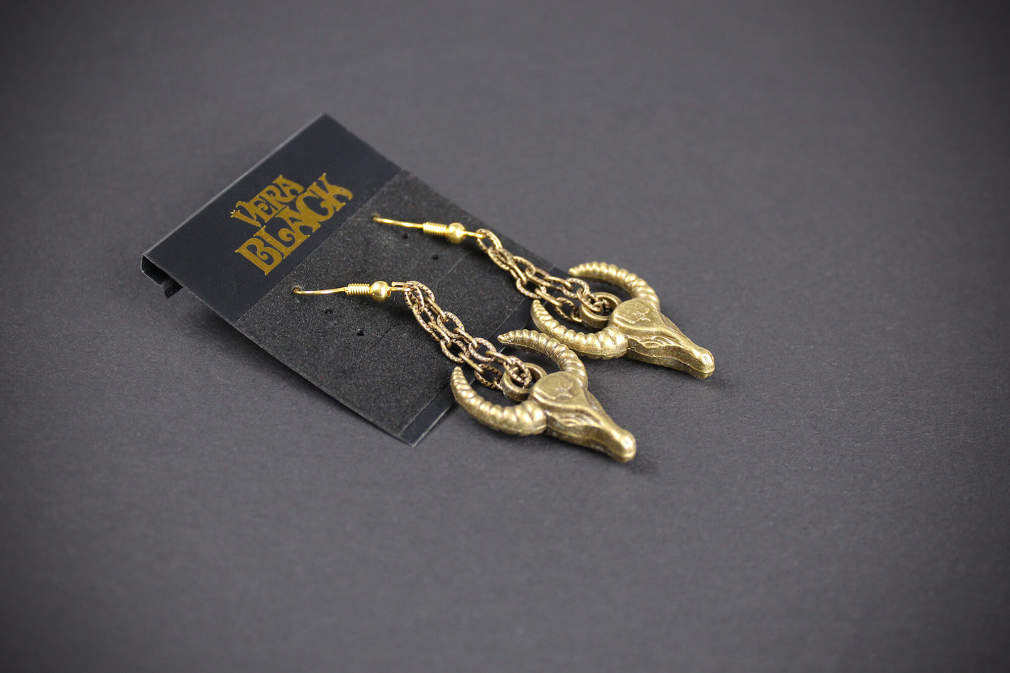 Bronze Resheph Earrings