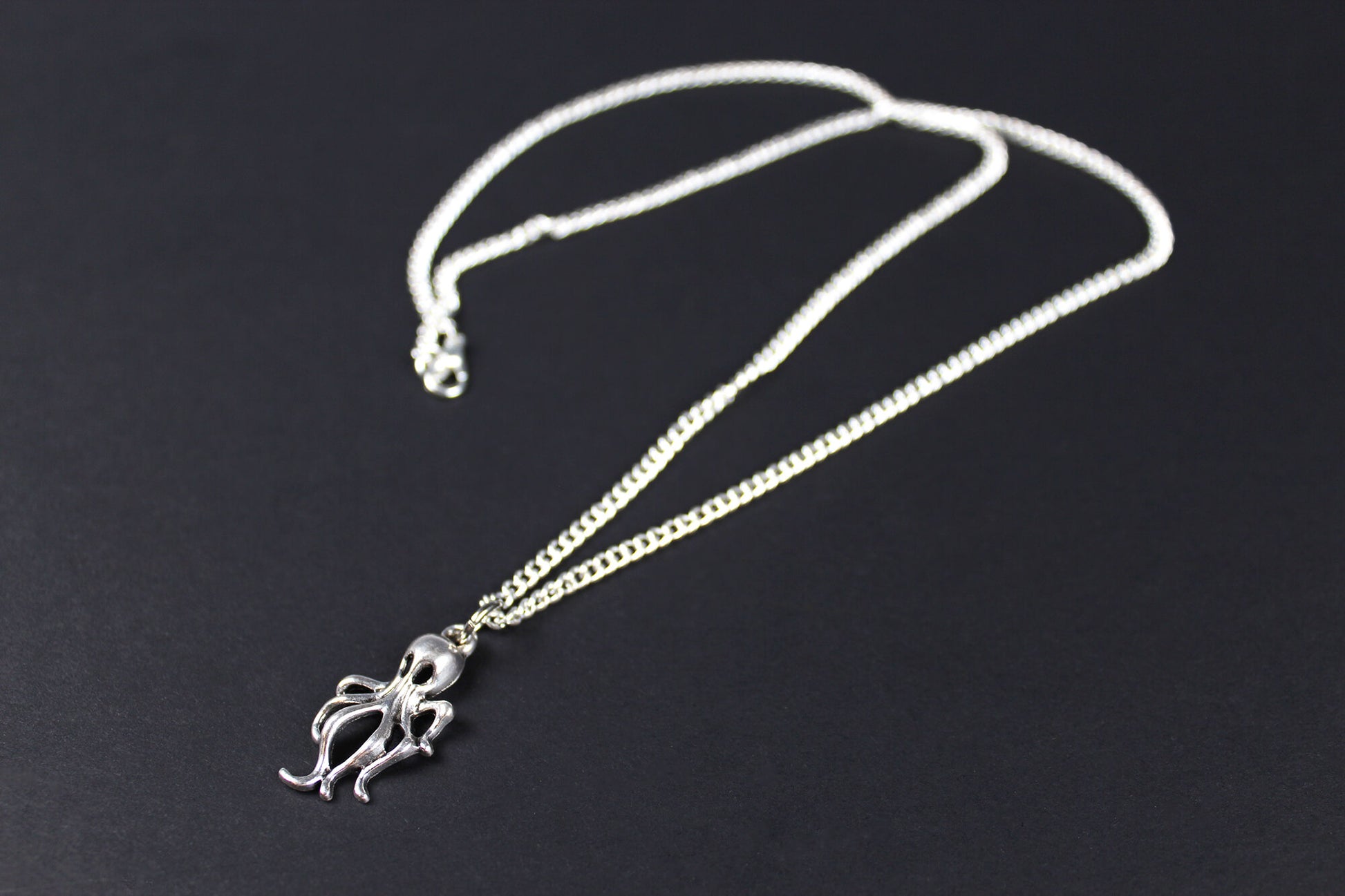 Octopus Pendant Chain Necklace