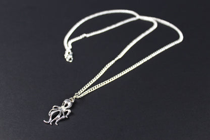 Octopus Pendant Chain Necklace