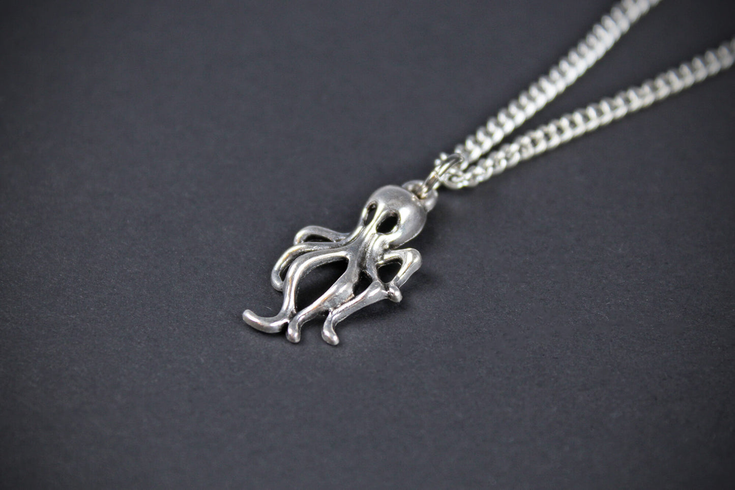 Octopus Pendant Chain Necklace