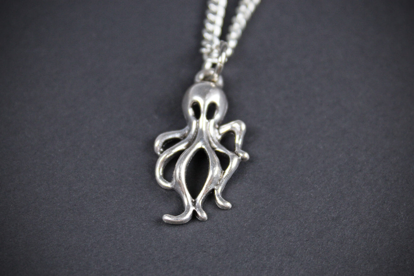 Octopus Pendant Chain Necklace