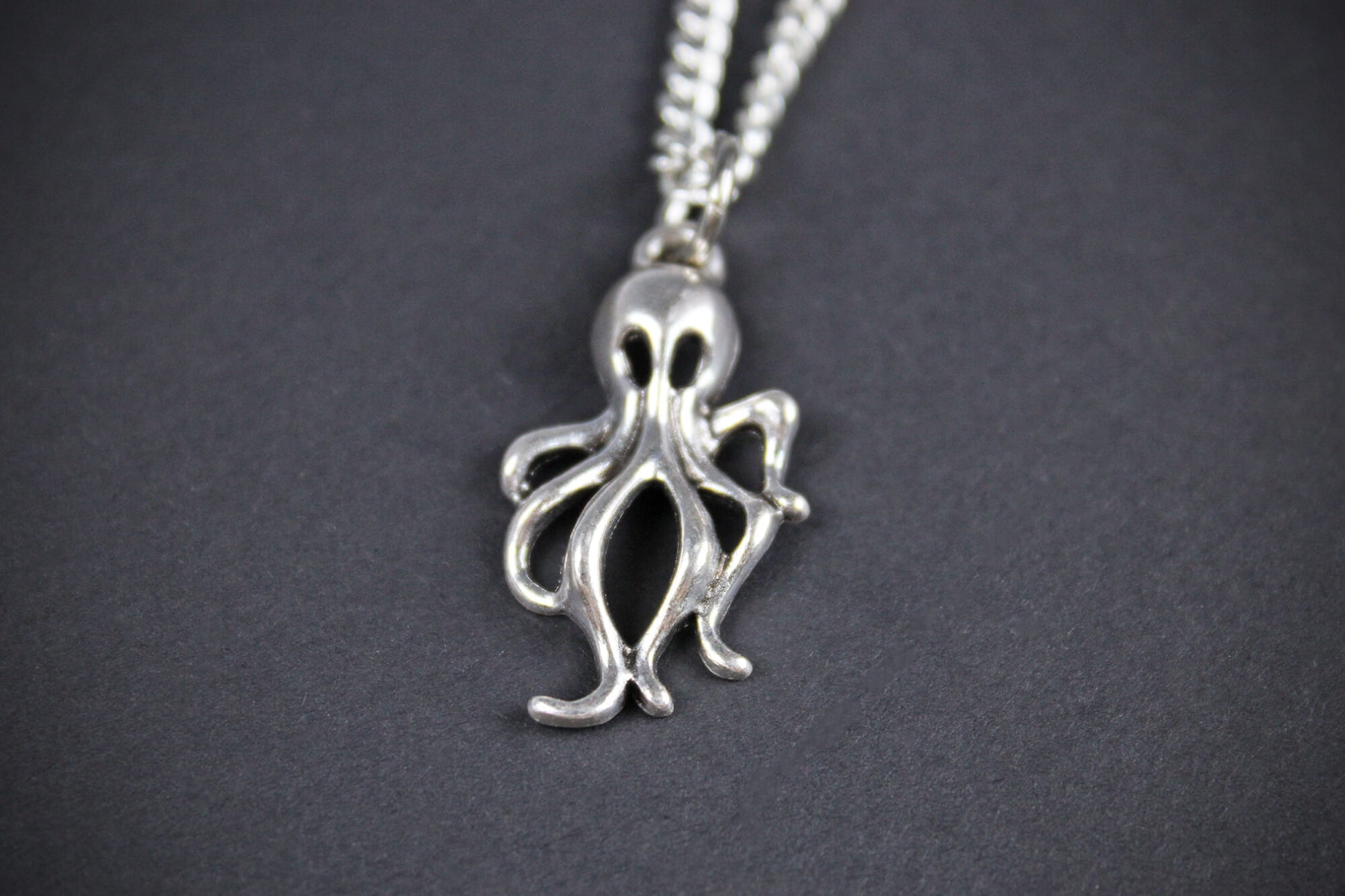 Octopus Pendant Chain Necklace