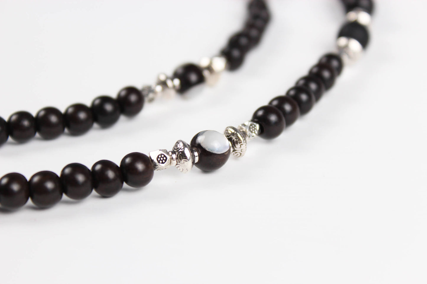 Ebony Wood Totem Necklace