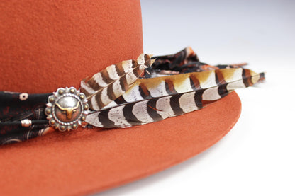 One Of A Kind Fedora - Orange - Size Extra Large