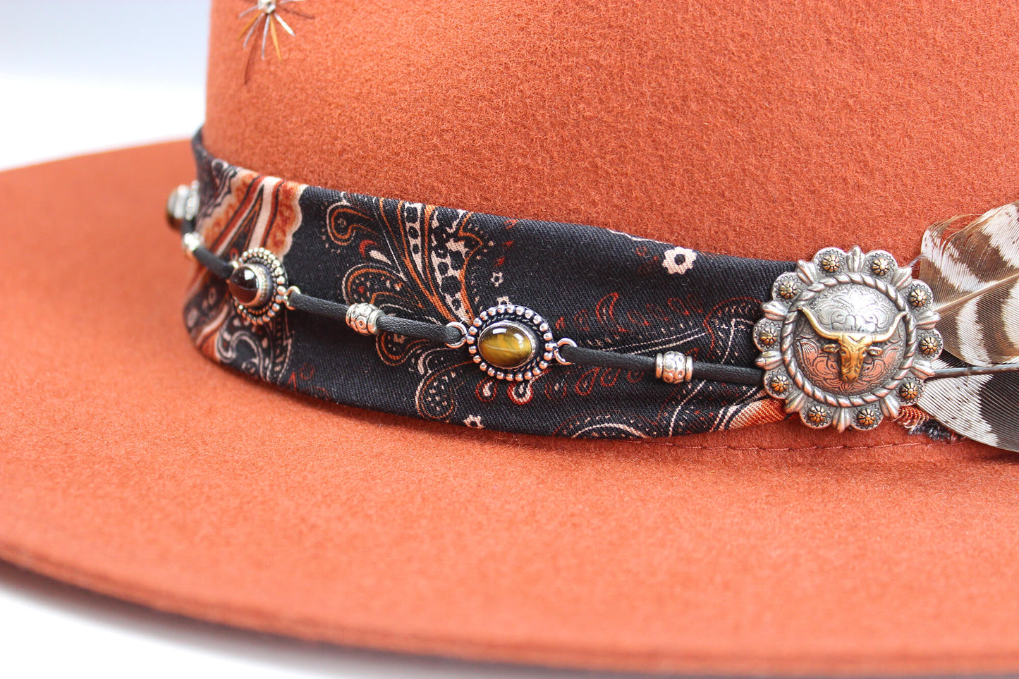 One Of A Kind Fedora - Orange - Size Extra Large