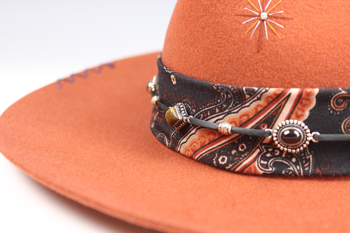 One Of A Kind Fedora - Orange - Size Extra Large