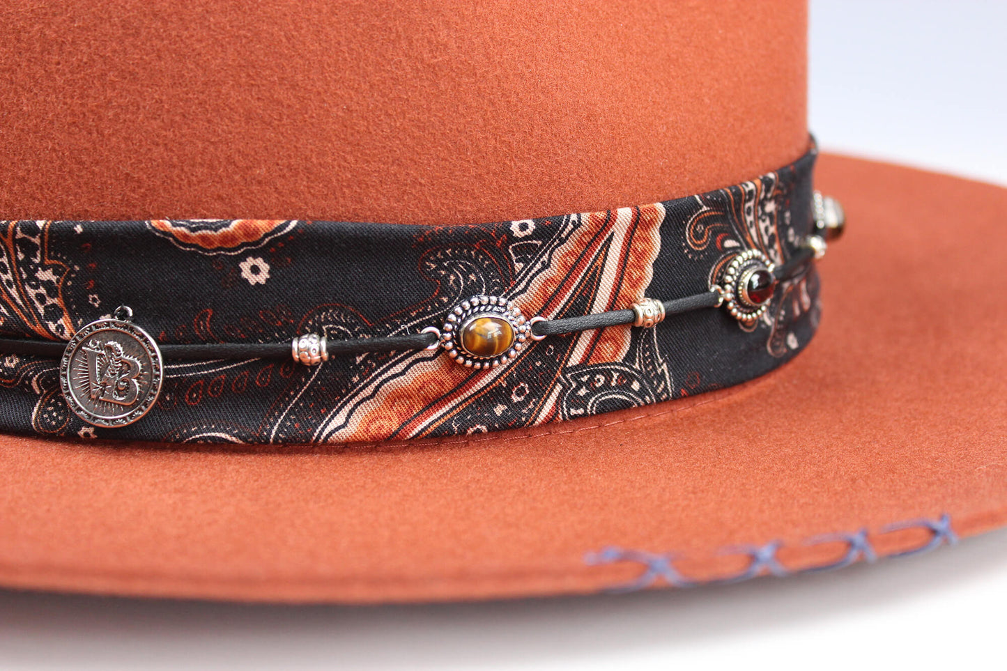 One Of A Kind Fedora - Orange - Size Extra Large