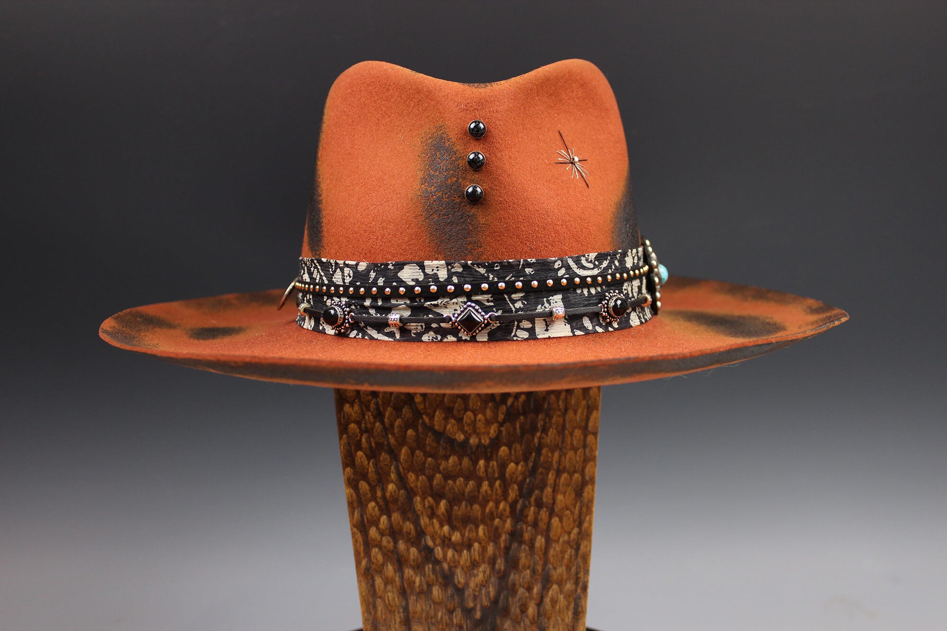 One Of A Kind Fedora - Orange - Size Small