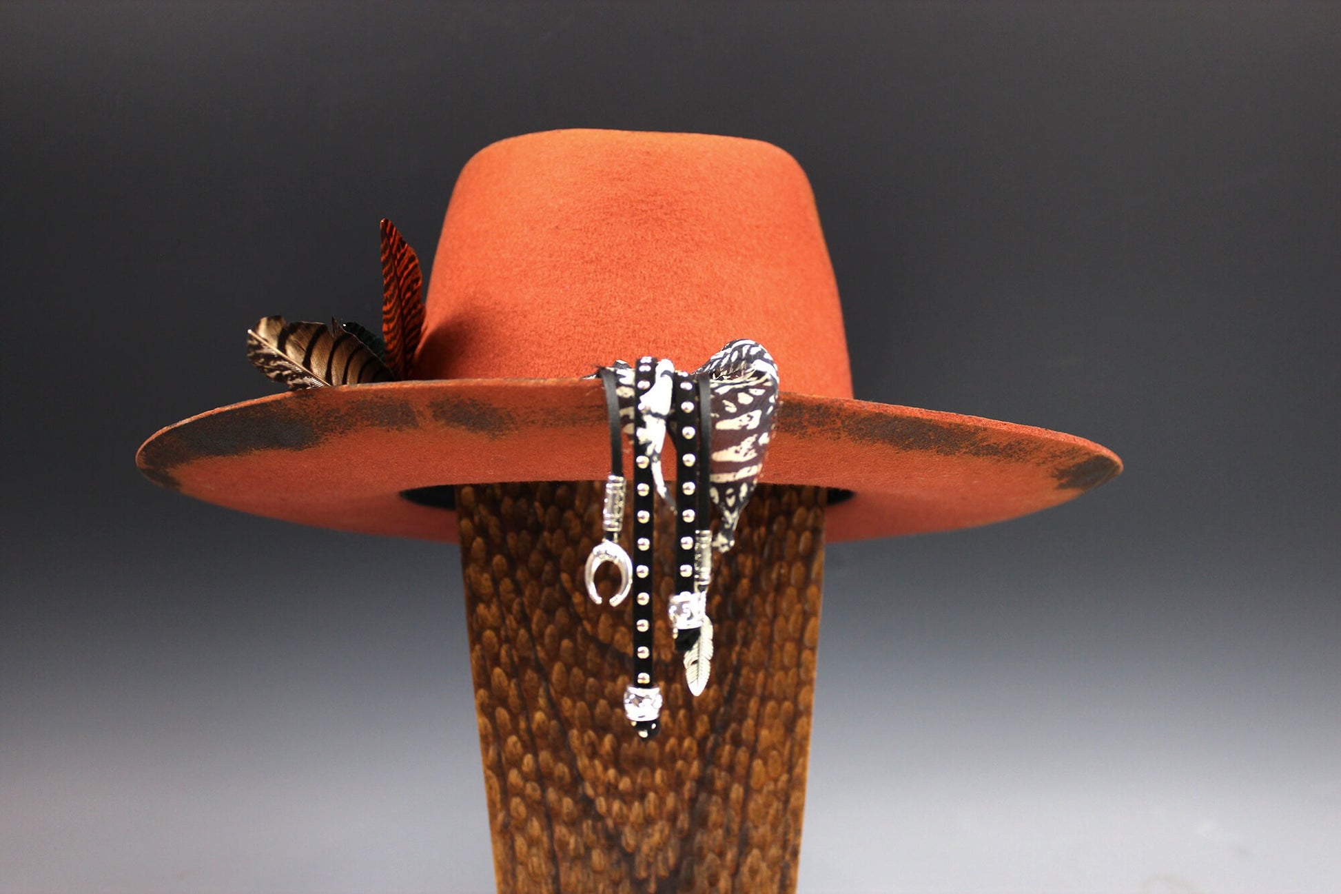 One Of A Kind Fedora - Orange - Size Small