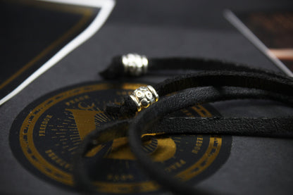 Bohemian Turquoise Howlite Choker : Silver 3 in 1 Anklet Choker Armband