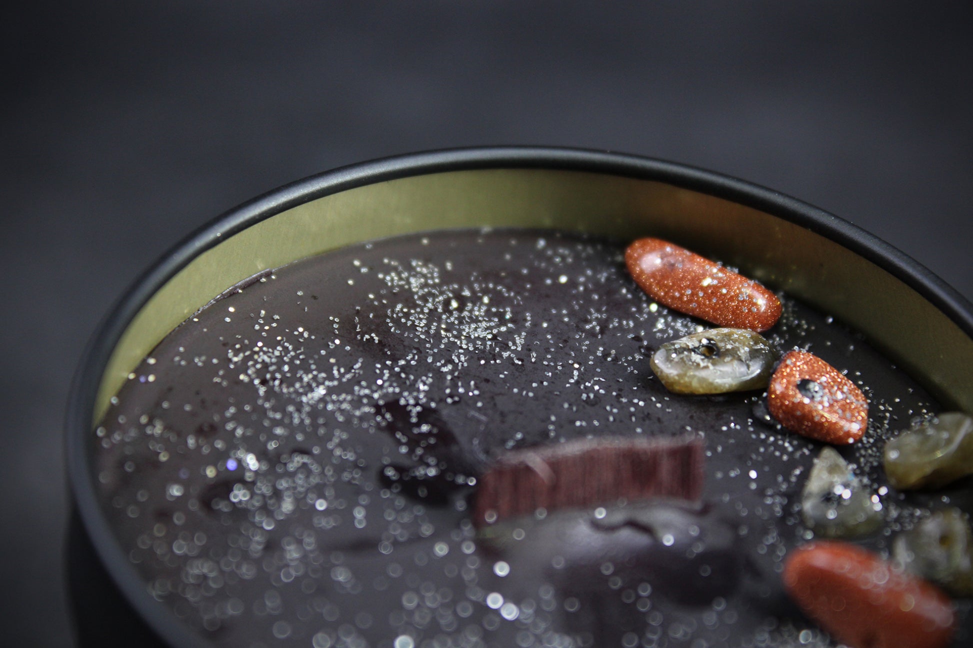 Midnight Rider : Black Wax Scented Candle With Hints of Leather & Tobacco