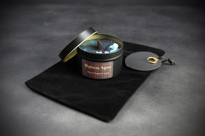 Highway Agave : Black Wax Tequila & Cocoa Scented Candle