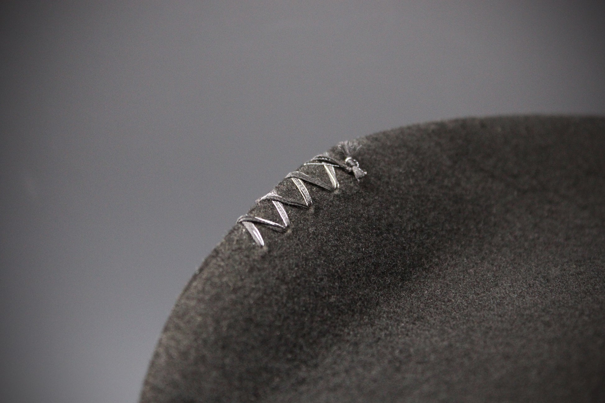 The Outlaw : Gunslinger Style Cowboy Hat with skull conchos and poker cards