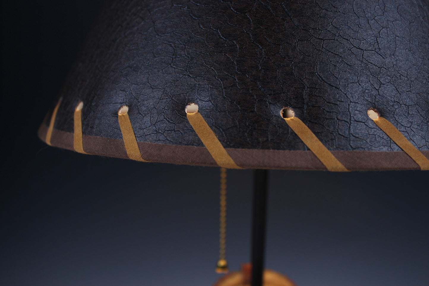 Skull Cowboy Boot Lamp: Resin Western Decor with Leather Shade