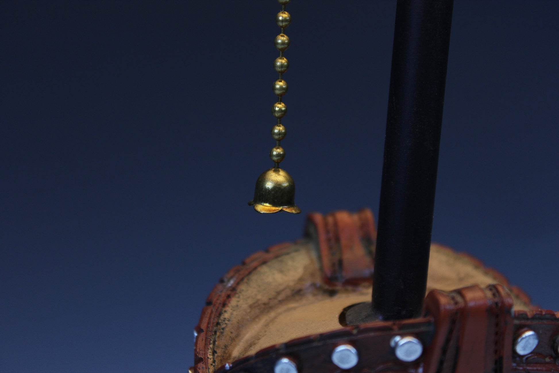 Skull Cowboy Boot Lamp: Resin Western Decor with Leather Shade