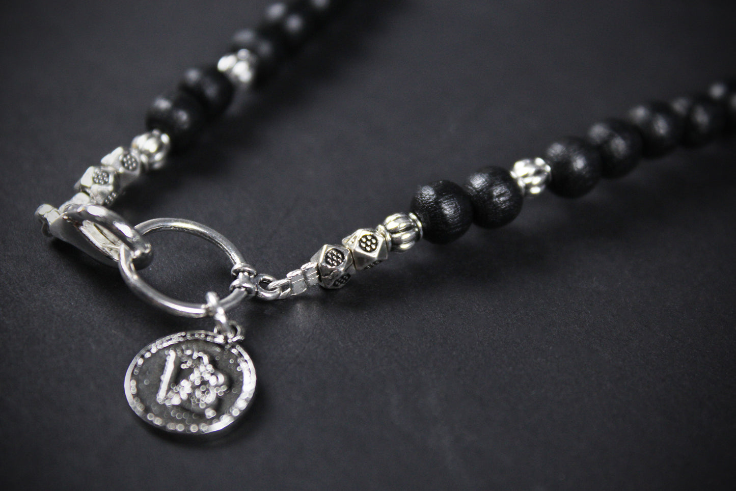 Valhalla Turquoise Layered Necklace Set: Viking Arrowhead, Pirate Coin, Black Wood & Howlite