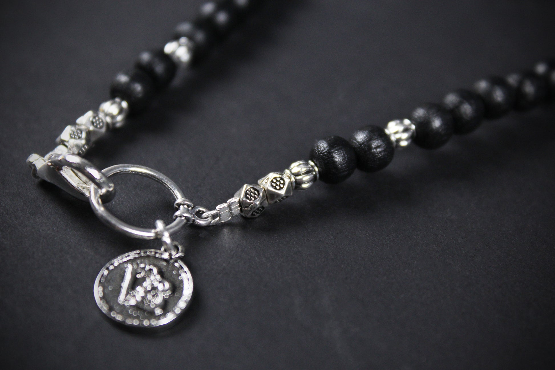 Valhalla Turquoise Layered Necklace Set: Viking Arrowhead, Pirate Coin, Black Wood & Howlite