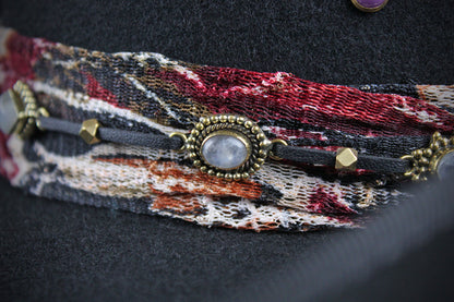 The Strawberry Fields Fedora : Western Style Hat with Elaborate Detailing