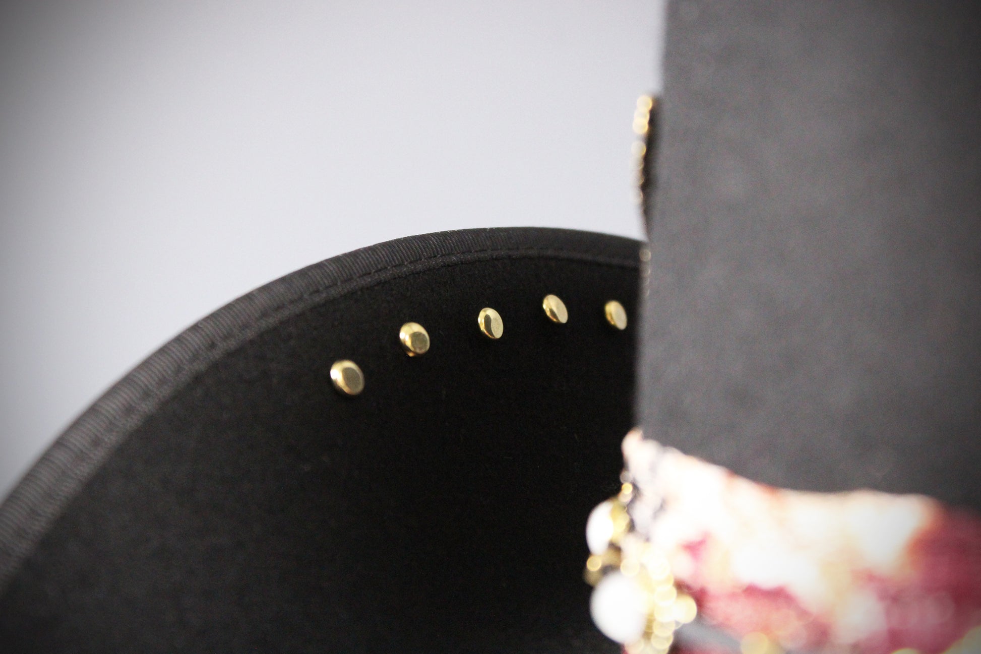 The Strawberry Fields Fedora : Western Style Hat with Elaborate Detailing