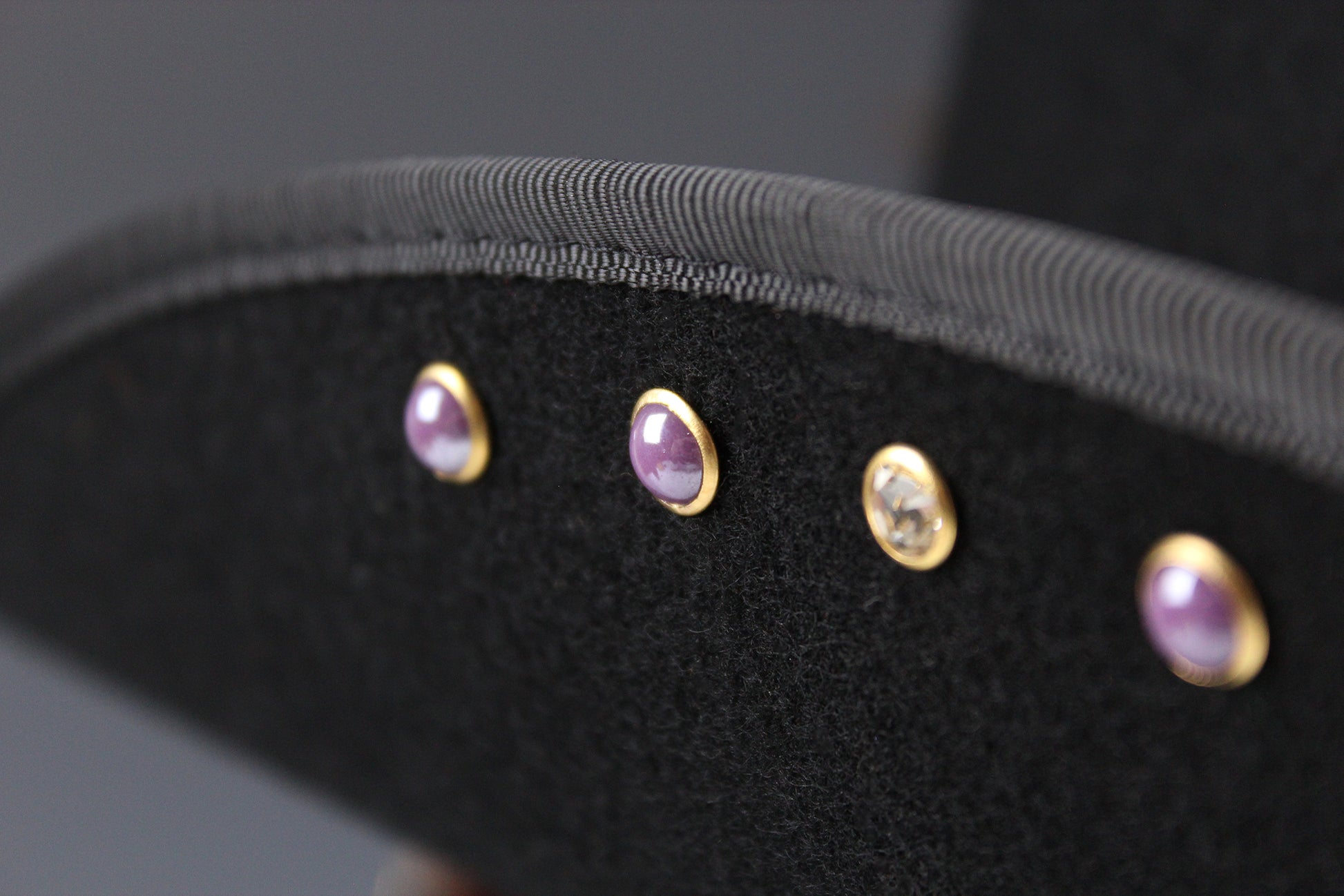 The Strawberry Fields Fedora : Western Style Hat with Elaborate Detailing