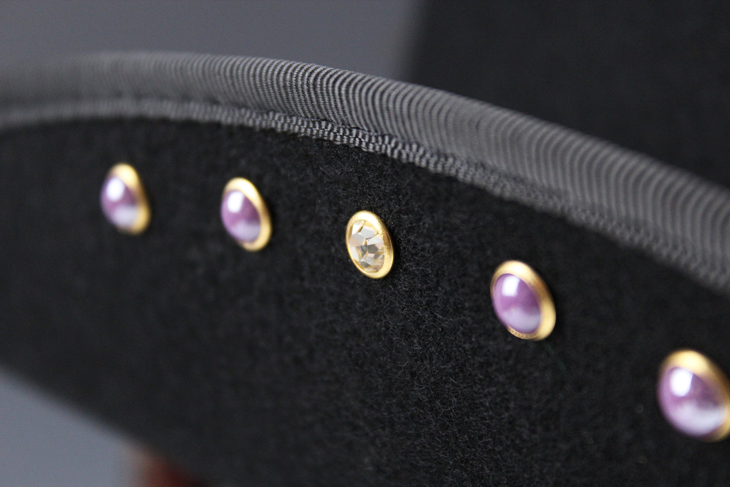 The Strawberry Fields Fedora : Western Style Hat with Elaborate Detailing