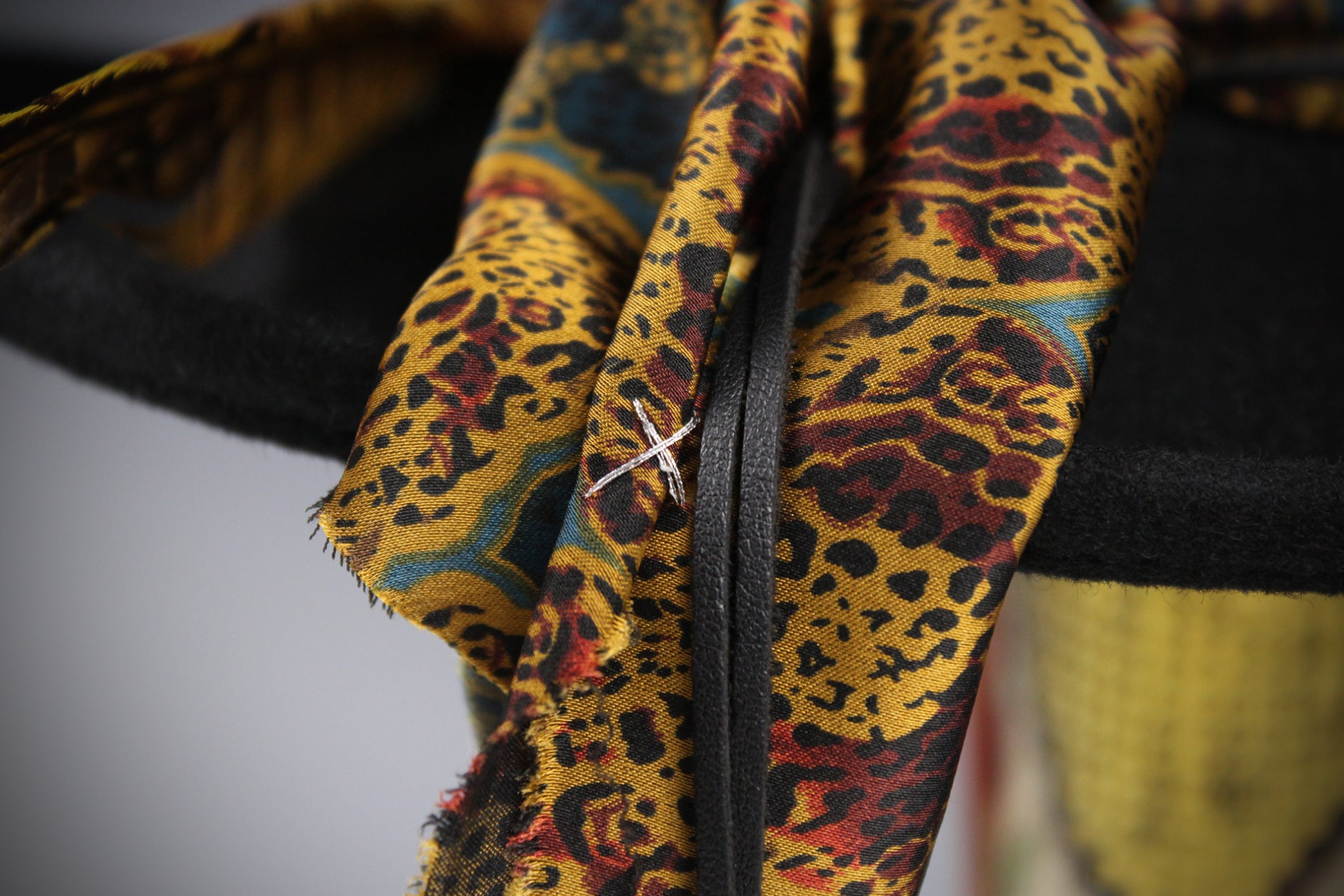 The Toledo Gambler - Handmade Wool Felt Fedora Hat: Country Western Style with Silver Detail