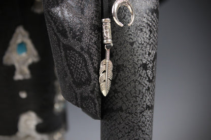 The Silver Hawk Gambler - Handmade Wool Felt Fedora Hat : Country Western Style with Silver Detail