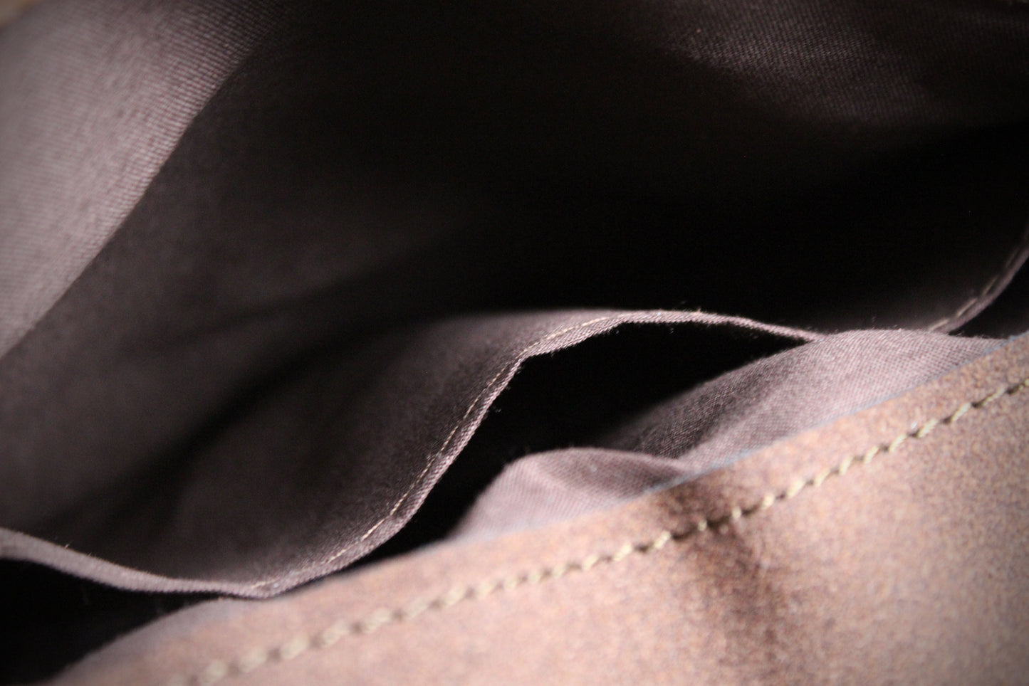 The Dixie Brown Leather Shoulder Bag : Hand Tooled, Flower Design