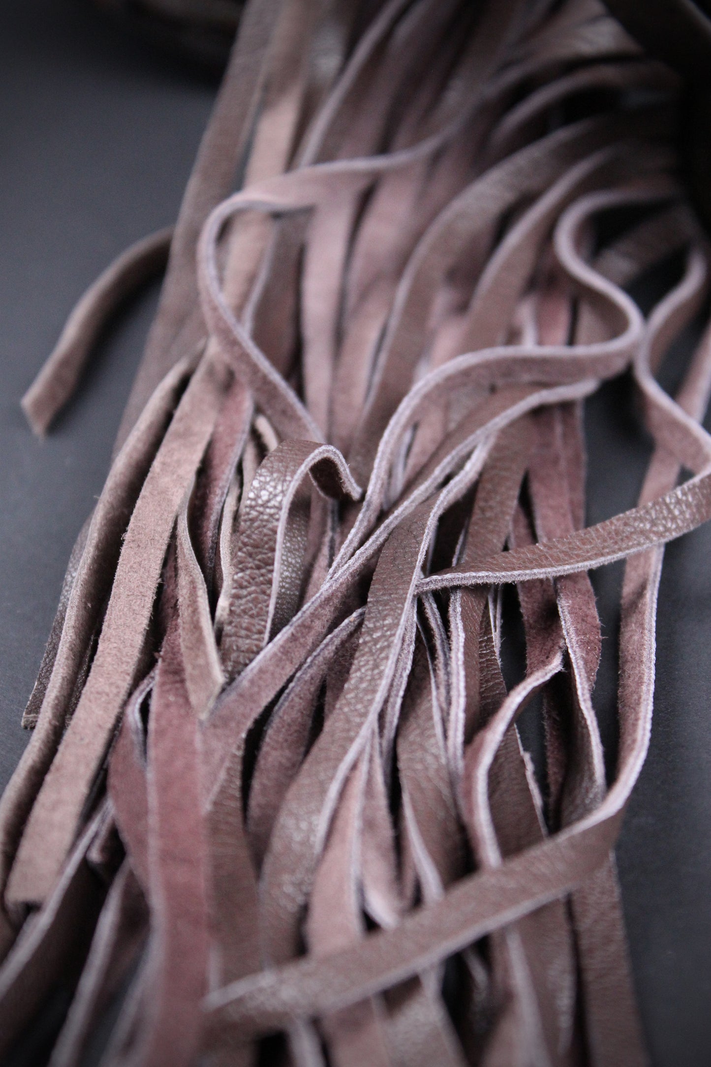 The Cosmic Cowgirl Leather Shoulder Bag : Cowhide with Fringe