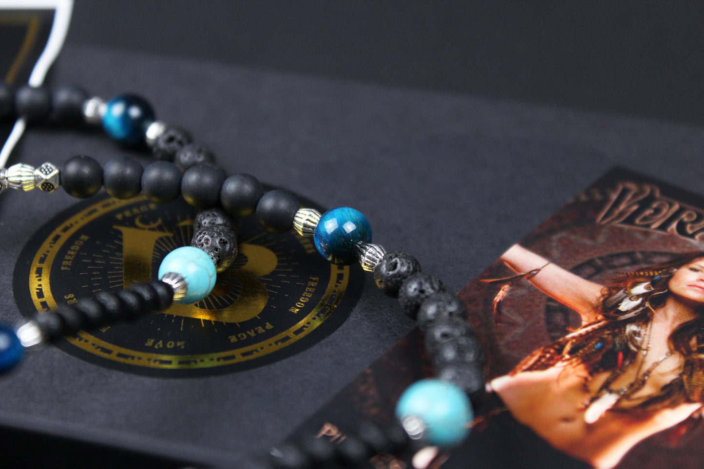 The Kraken Necklace : Short Unisex Necklace with intricate beading and an octopus pendant