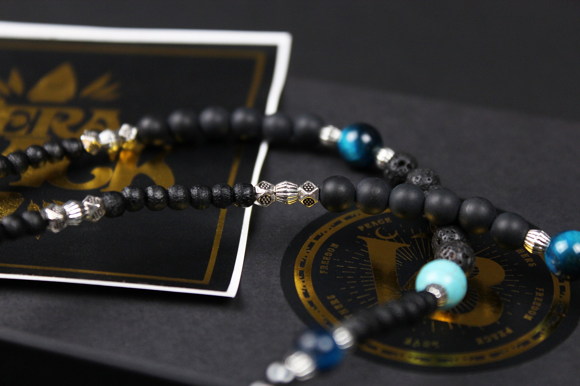 The Kraken Necklace : Short Unisex Necklace with intricate beading and an octopus pendant